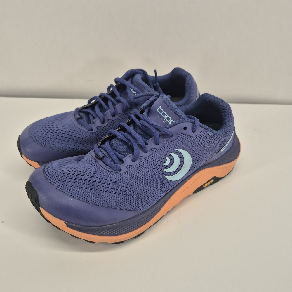 TOPO Designs Ultraventure 3 Trail Running Shoes Men's  9.5 Vibram Soles Blue